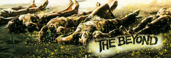 Petrified bodies laid out in Lucio Fulci's The Beyond